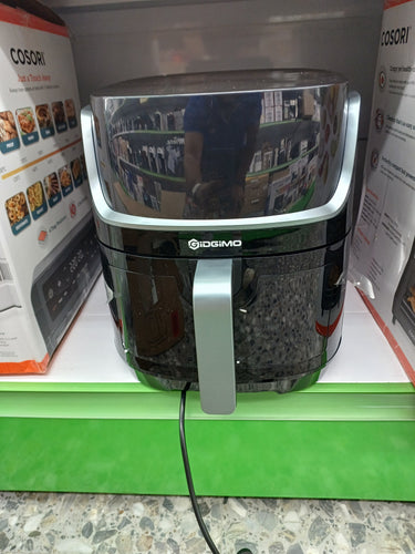 Freidora de Aire XXL 8,5L con Pantalla Táctil LED, 12 Funciones, freidora sin aceite con Ventana, Apta para Lavavajillas, 1785W Freidora Aire - ESSENTIAL PRO